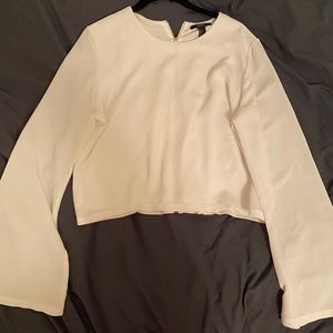 forever 21 bell sleeve top